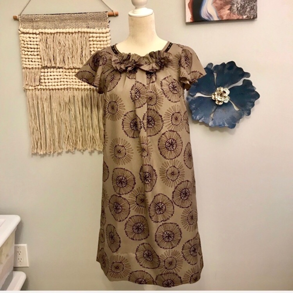 Y2K Mossimo mandala shift dress